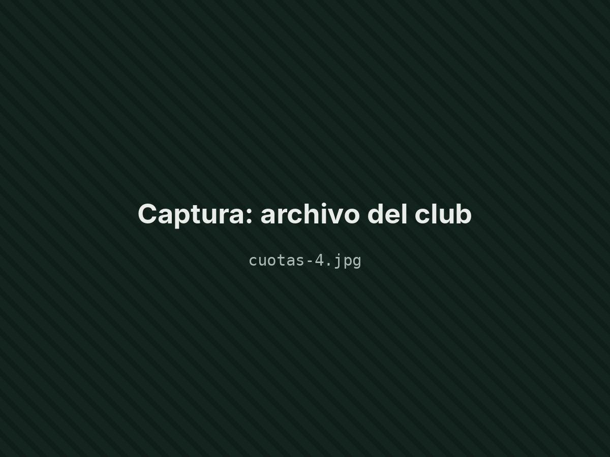 Archivo del club