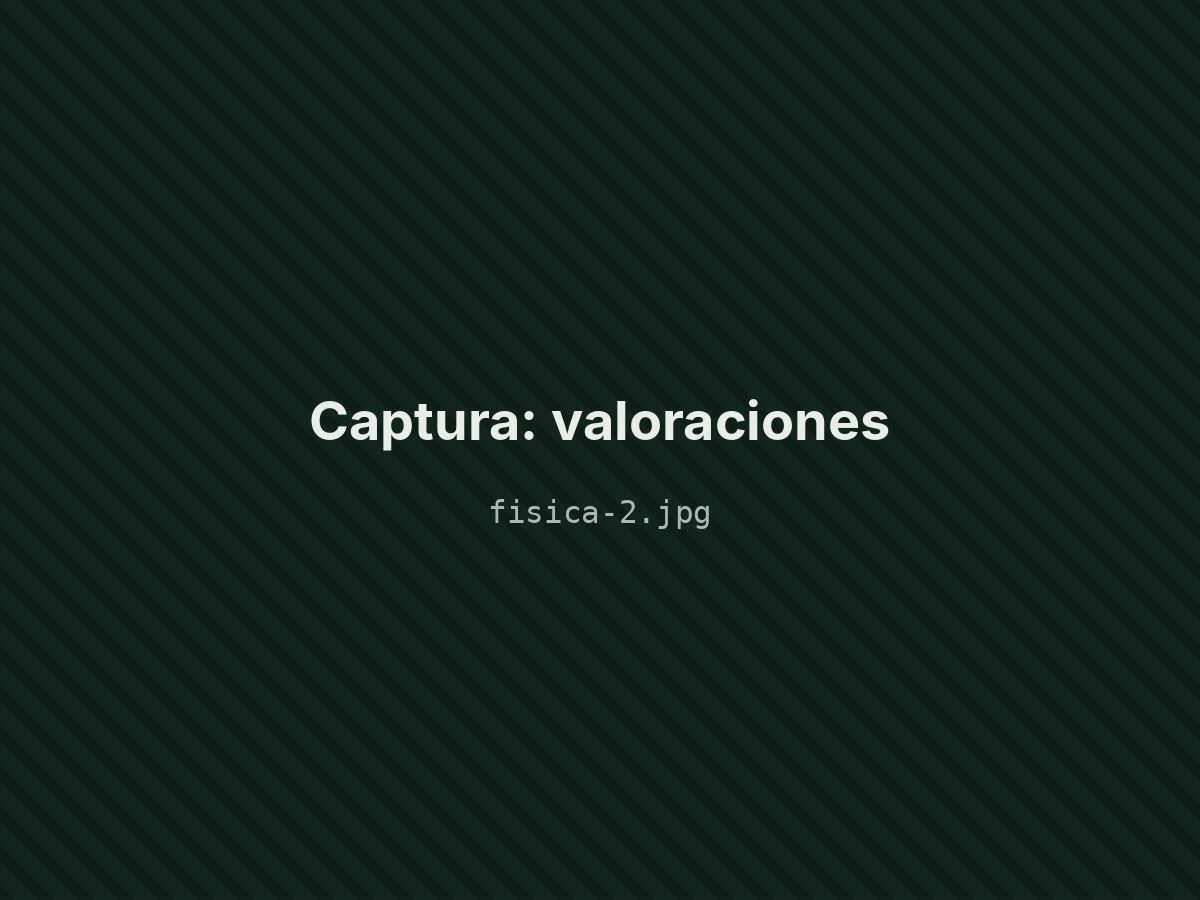 Valoraciones