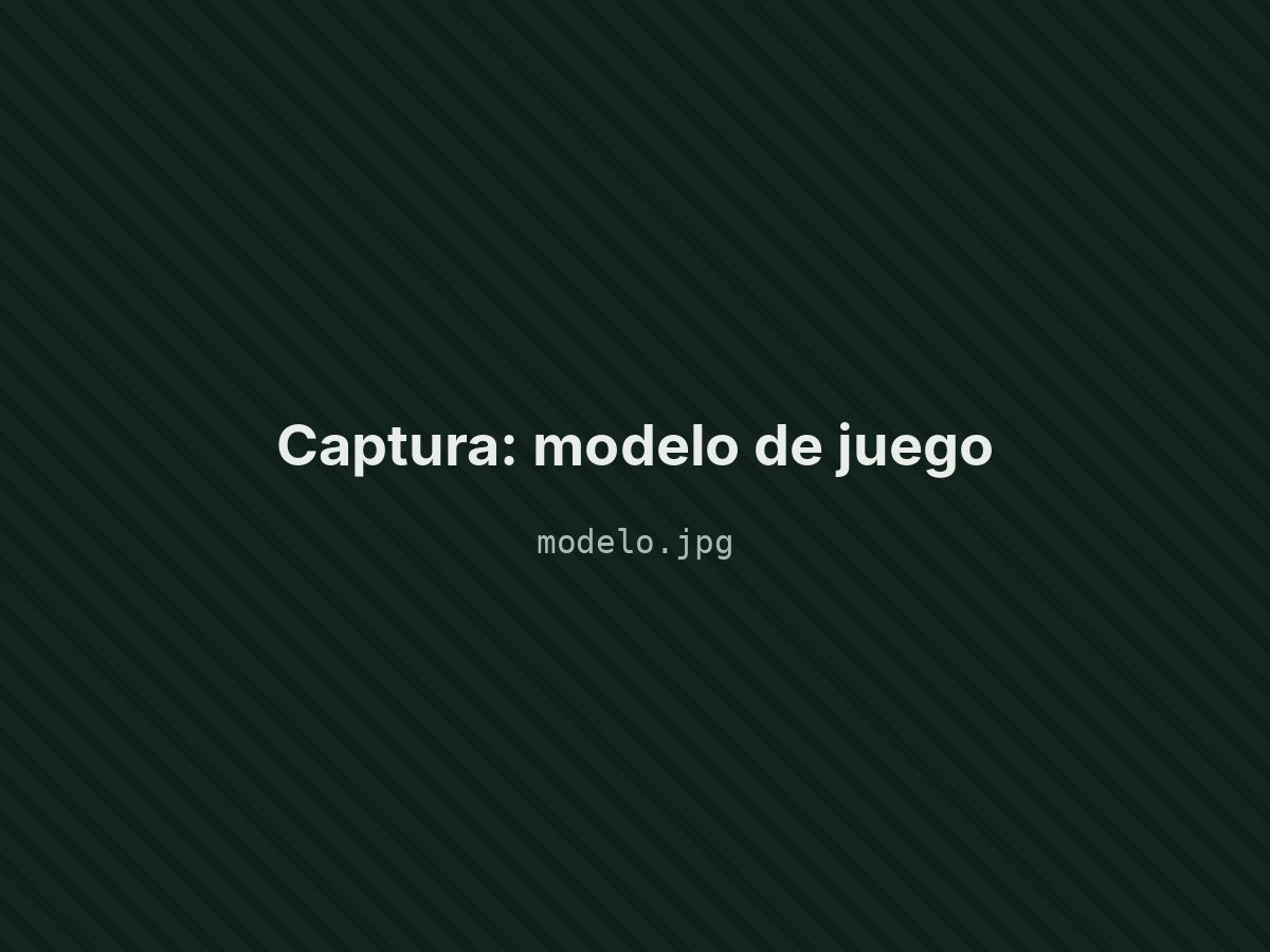 Modelo de juego